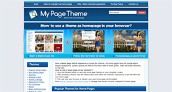 Desktop Screenshot of mypagetheme.com